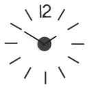 Relógio Minimalista de Parede em Metal