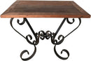 Mesa Lateral Artesanal em Metal